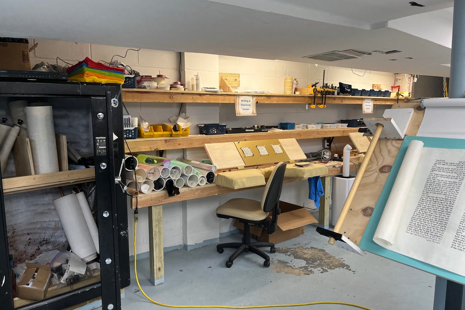 safe where sifrei torah kept